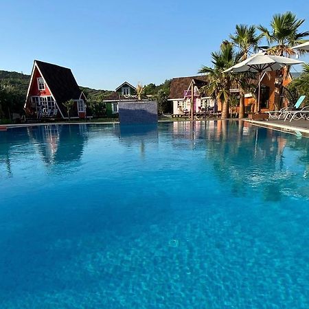 Seyyah Cafe Bungalows Aliaga Exteriér fotografie