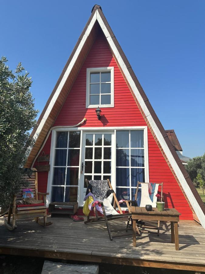 Seyyah Cafe Bungalows Aliaga Exteriér fotografie